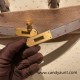 Hermes Birkin 30cm Ostrich M8/Gris Asphalt & 3C /Parchemin Gold Hardware Full Handmade Hermes Birkin 30cm Ostrich M8/Gris Asphalt & 3C /Parchemin Gold Hardware Full Handmade