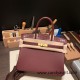 Hermes Birkin 30cm Crocodile& Touch 55/Rouge H Gold Hardware Full Handmade Hermes Birkin 30cm Crocodile& Touch 55/Rouge H Gold Hardware Full Handmade