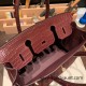 Hermes Birkin 30cm Crocodile& Touch 55/Rouge H Gold Hardware Full Handmade Hermes Birkin 30cm Crocodile& Touch 55/Rouge H Gold Hardware Full Handmade