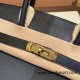 Hermes Birkin 30cm Casaque 89/ Black & 76/Blue Indigo & 0F/Blue Frida Gold Hardware Full Handmade Hermes Birkin 30cm Casaque 89/ Black & 76/Blue Indigo & 0F/Blue Frida Gold Hardware Full Handmade
