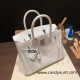 Hermes Birkin 30cm Epsom 01/White (Blanc) Silver Hardware Gold Hardware Full Handmade Hermes Birkin 30cm Epsom 01/White (Blanc) Silver Hardware Gold Hardware Full Handmade