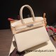 Hermes birkin 30cm togo 10 /Craie Silver Hardware Full Handmade Hermes birkin 30cm togo 10 /Craie Silver Hardware Full Handmade