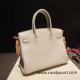 Hermes birkin 30cm togo 10 /Craie Silver Hardware Full Handmade Hermes birkin 30cm togo 10 /Craie Silver Hardware Full Handmade