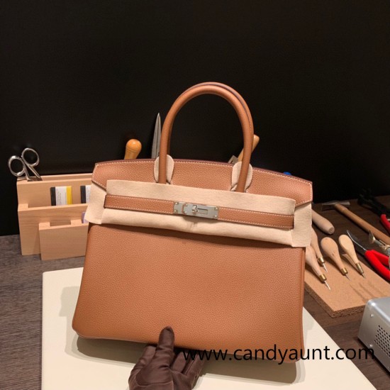 Hermes birkin 30cm togo 37/ Gold Silver Hardware Full Handmade Hermes birkin 30cm togo 37/ Gold Silver Hardware Full Handmade