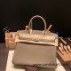 Hermes birkin 30cm togo 18/Étoupe Grey Silver Hardware Full Handmade Hermes birkin 30cm togo 18/Étoupe Grey Silver Hardware Full Handmade