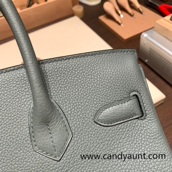 Hermes birkin 30cm togo 63 /Vert Amande Gold Hardware Full Handmade Hermes birkin 30cm togo 63 /Vert Amande Gold Hardware Full Handmade