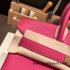 Hermes birkin 30cm togo 8T/ Rose Candy Gold Hardware  Full Handmade birkin30-042