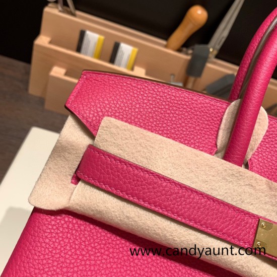Hermes birkin 30cm togo 8T/ Rose Candy Gold Hardware Full Handmade Hermes birkin 30cm togo 8T/ Rose Candy Gold Hardware Full Handmade