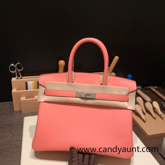 Hermes birkin 30cm togo 4B /Biscuit Silver Hardware Full Handmade Hermes birkin 30cm togo 4B /Biscuit Silver Hardware Full Handmade