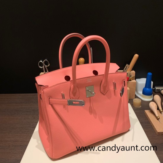 Hermes birkin 30cm togo 4B /Biscuit Silver Hardware Full Handmade Hermes birkin 30cm togo 4B /Biscuit Silver Hardware Full Handmade