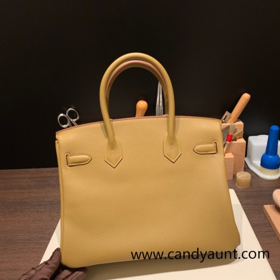 Hermes birkin 30cm togo U8/ Bronze Dore Gold Hardware Full Handmade Hermes birkin 30cm togo U8/ Bronze Dore Gold Hardware Full Handmade