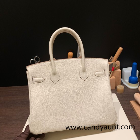Hermes birkin 30cm togo 10/ Craie Gold Hardware Full Handmade Hermes birkin 30cm togo 10/ Craie Gold Hardware Full Handmade