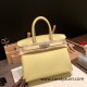 Hermes birkin 30cm togo 1Z /Jaune Poussin Silver Hardware Full Handmade Hermes birkin 30cm togo 1Z /Jaune Poussin Silver Hardware Full Handmade