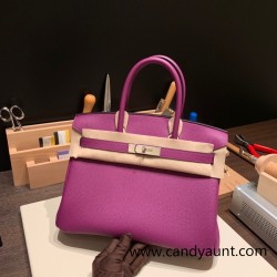 Hermes birkin 30cm togo Silver Hardware  Full Handmade