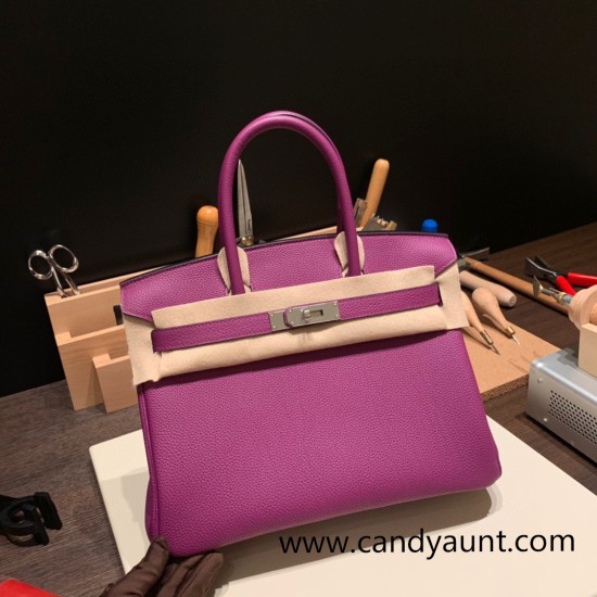 Hermes birkin 30cm togo Silver Hardware Full Handmade Hermes birkin 30cm togo Silver Hardware Full Handmade