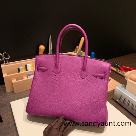 Hermes birkin 30cm togo Silver Hardware Full Handmade Hermes birkin 30cm togo Silver Hardware Full Handmade