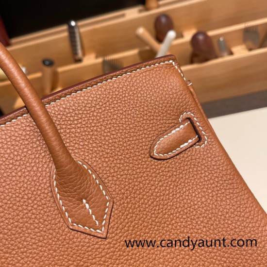 Hermes birkin 30cm togo 37/Gold Gold Hardware Full Handmade Hermes birkin 30cm togo 37/Gold Gold Hardware Full Handmade