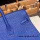 Hermes birkin 30cm togo 7T/ Blue Electric Gold Hardware Full Handmade Hermes birkin 30cm togo 7T/ Blue Electric Gold Hardware Full Handmade