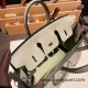 Hermes birkin 30cm togo Q1/ Sauge Silver Hardware Full Handmade Hermes birkin 30cm togo Q1/ Sauge Silver Hardware Full Handmade