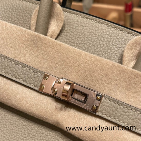 Hermes birkin 30cm togo Q1/ Sauge Gold Hardware Full Handmade Hermes birkin 30cm togo Q1/ Sauge Gold Hardware Full Handmade