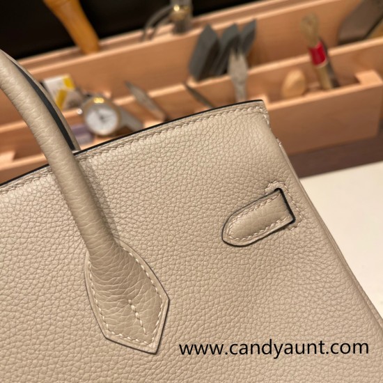 Hermes birkin 30cm togo Q1/ Sauge Gold Hardware Full Handmade Hermes birkin 30cm togo Q1/ Sauge Gold Hardware Full Handmade