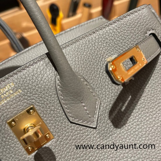 Hermes birkin 30cm togo 0L/ Gris Meyer Silver Hardware Full Handmade Hermes birkin 30cm togo 0L/ Gris Meyer Silver Hardware Full Handmade