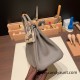 Hermes birkin 30cm togo 8F /Etain Silver Hardware Full Handmade Hermes birkin 30cm togo 8F /Etain Silver Hardware Full Handmade