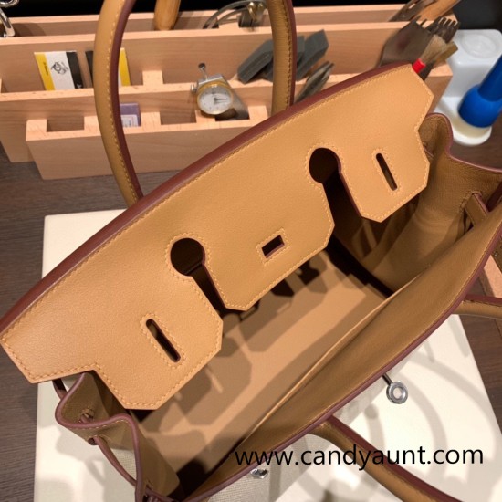 Hermes birkin 30cm togo 4B /Biscuit Silver Hardware Full Handmade Hermes birkin 30cm togo 4B /Biscuit Silver Hardware Full Handmade