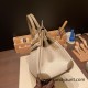 Hermes birkin 30cm swift& Canvas 18 /Étoupe Grey Silver Hardware Full Handmade Hermes birkin 30cm swift& Canvas 18 /Étoupe Grey Silver Hardware Full Handmade