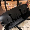 Hermes birkin 30cm box & Canvas 4B 89 /Black (Noir) Silver Hardware  Full Handmade birkin30-088