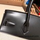 Hermes birkin 30cm box & Canvas 4B 89 /Black (Noir) Silver Hardware Full Handmade Hermes birkin 30cm box & Canvas 4B 89 /Black (Noir) Silver Hardware Full Handmade