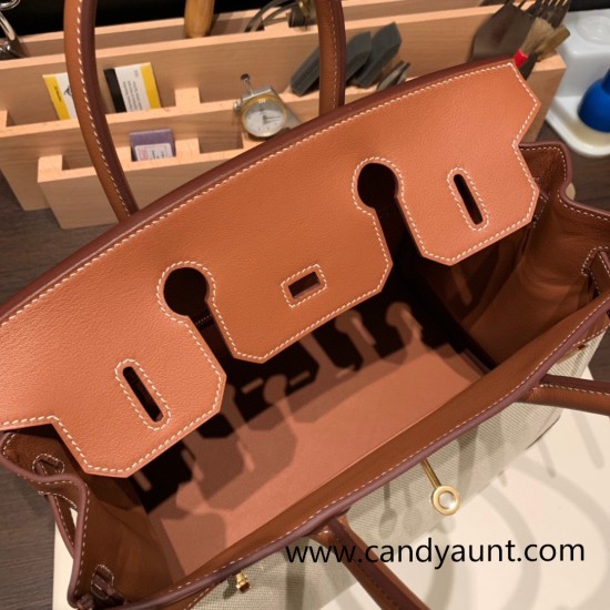 Hermes birkin 30cm box & Canvas 89 /Black (Noir) Gold Hardware Full Handmade Hermes birkin 30cm box & Canvas 89 /Black (Noir) Gold Hardware Full Handmade