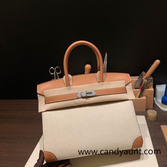 Hermes birkin 30cm stock swift & Canvas 37 /Gold Gold Hardware Full Handmade Hermes birkin 30cm stock swift & Canvas 37 /Gold Gold Hardware Full Handmade