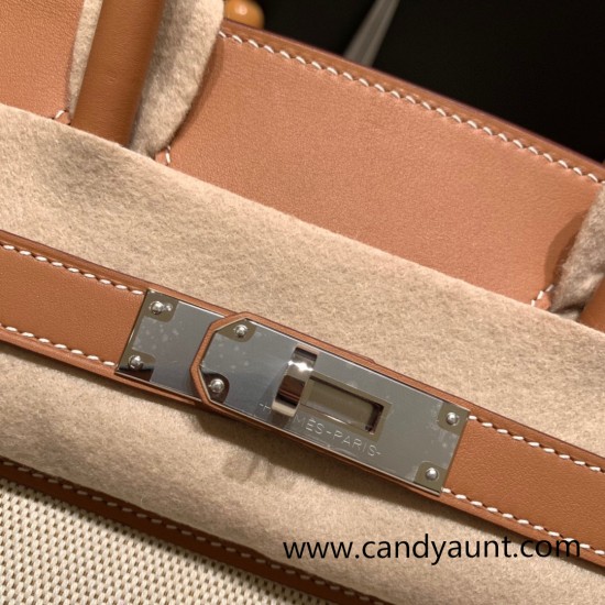 Hermes birkin 30cm stock swift & Canvas 37 /Gold Gold Hardware Full Handmade Hermes birkin 30cm stock swift & Canvas 37 /Gold Gold Hardware Full Handmade