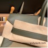 Hermes Birkin 35cm swift & chamois Silver Hardware Full Handmade 006