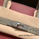 Birkin35cm evercolor& chamois 55/ Rouge H & 81 /Gris Tourterelle Silver Hardware Full Handmade Birkin35cm evercolor& chamois 55/ Rouge H & 81 /Gris Tourterelle Silver Hardware Full Handmade
