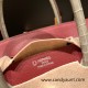 Birkin35cm evercolor& chamois 55/ Rouge H & 81 /Gris Tourterelle Silver Hardware Full Handmade Birkin35cm evercolor& chamois 55/ Rouge H & 81 /Gris Tourterelle Silver Hardware Full Handmade