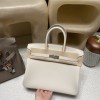 Hermes Birkin 35cm canvas 7T/Blue Electric Silver Hardware Full Handmade 011