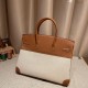 Hermes Birkin 35cm canvas 7T/Blue Electric Silver Hardware Full Handmade Hermes Birkin 35cm canvas 7T/Blue Electric Silver Hardware Full Handmade