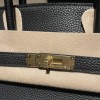Leather 89/Black×3Q/Rose Sakura with Gold Fittings | Unique Color Combination, Custom-Made Birkin 35 Togo