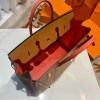 Birkin 40cm Epsom Leather 37/Gold & 9J/Feu with Gold Hardware