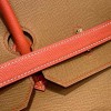 Birkin 40cm Epsom Leather 37/Gold & 9J/Feu with Gold Hardware