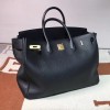 Birkin 40cm Togo Leather 89/Black (Noir) with Gold Hardware | Fully Handcrafted