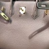 Hermès Birkin 40cm Togo Leather 18/Étoupe Grey with Gold Hardware | Fully Handcrafted