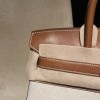 Hermès Birkin 30 (Canvas & Barenia Leather) – Color: 37/Gold with Gold Hardware – The youthfulness brought by the canvas and the luxury of Barenia leather blend beautifully – a rare specification that is lighter and easier to use than full-leather models.