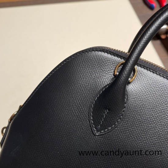 Hermes 25cm bolide Epsom 89 /Black (Noir) Full Handmade Gold Hardware005 Hermes 25cm bolide Epsom 89 /Black (Noir) Full Handmade Gold Hardware005