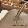 Hermes 25cm bolide Epsom 18 /Étoupe Grey Full Handmade Gold Hardware009