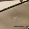 Hermes 25cm bolide Epsom 18 /Étoupe Grey Full Handmade Gold Hardware009