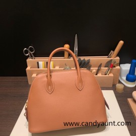 Hermes 25cm bolide evercolor 37 /Gold Full Handmade Gold Hardware011