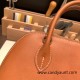 Hermes 25cm bolide Barenia 34 /Fauve Full Handmade Silver Hardware018 Hermes 25cm bolide Barenia 34 /Fauve Full Handmade Silver Hardware018